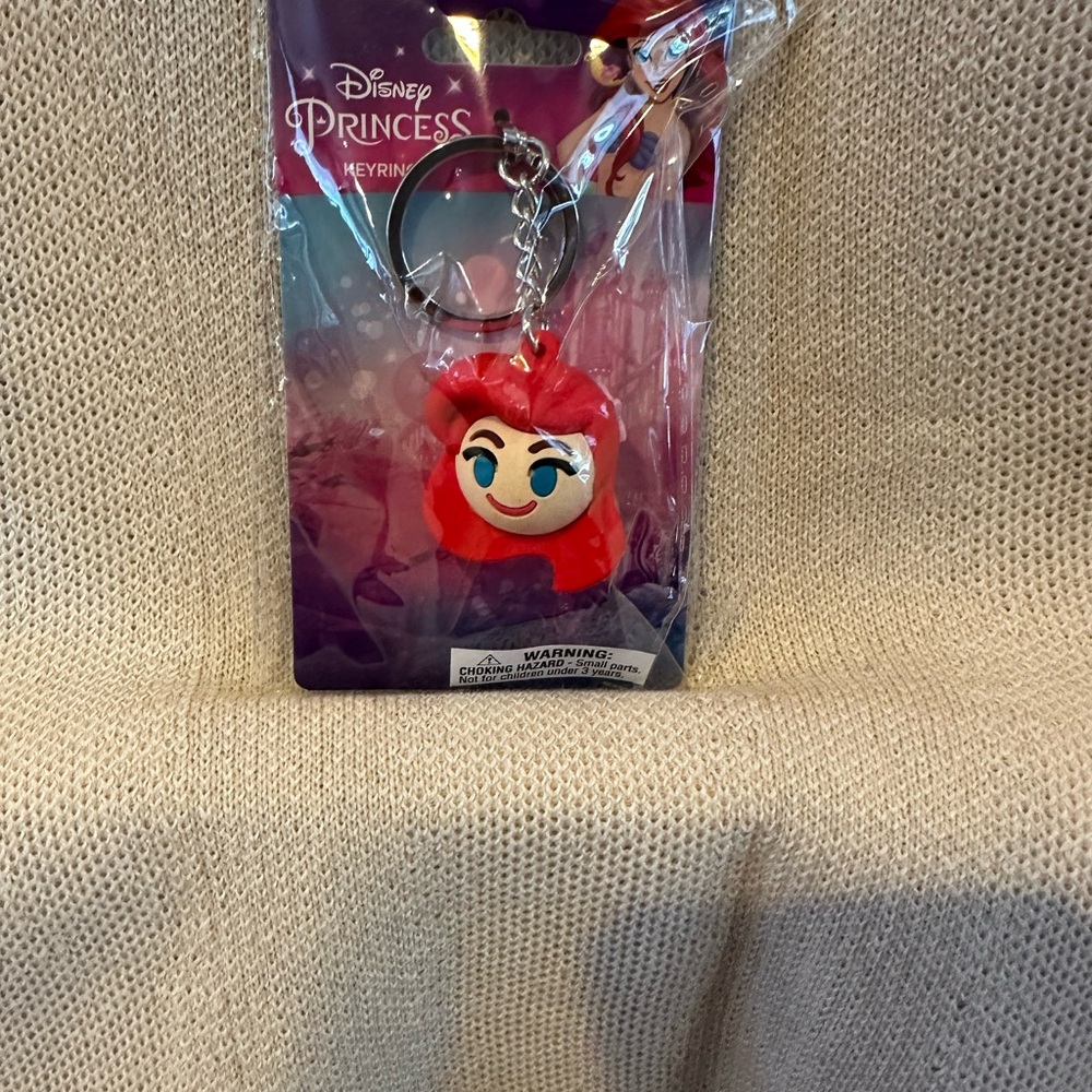 Ariel Emoji Keychain NEW